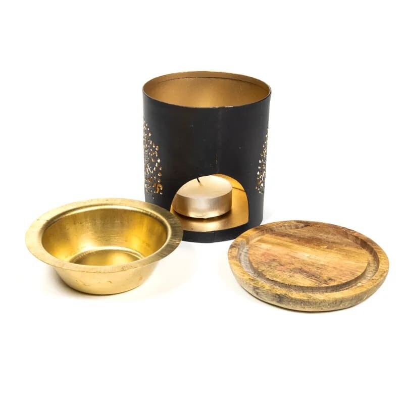 Olieverdamper en aromabrander Levensboom in geschenkverpakking