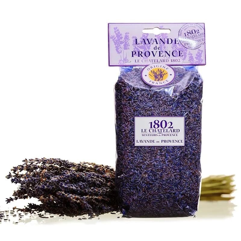 Lavandin, lavendel bloemen in cellofaan zakje, 100 gr.
​​​​