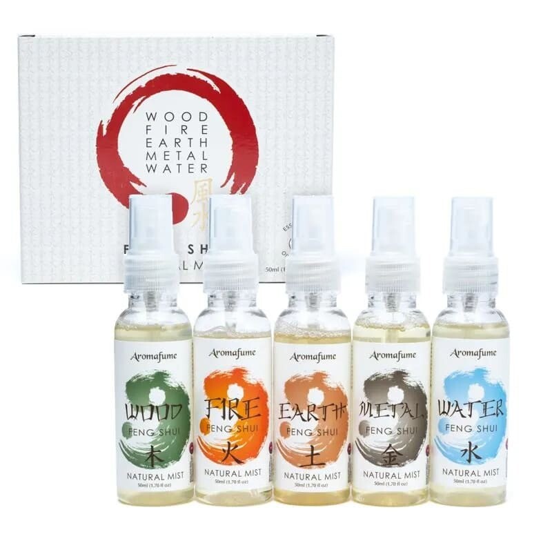 Luchtverfrisser Feng Shui spray set van 5 Aromafume
​​​​