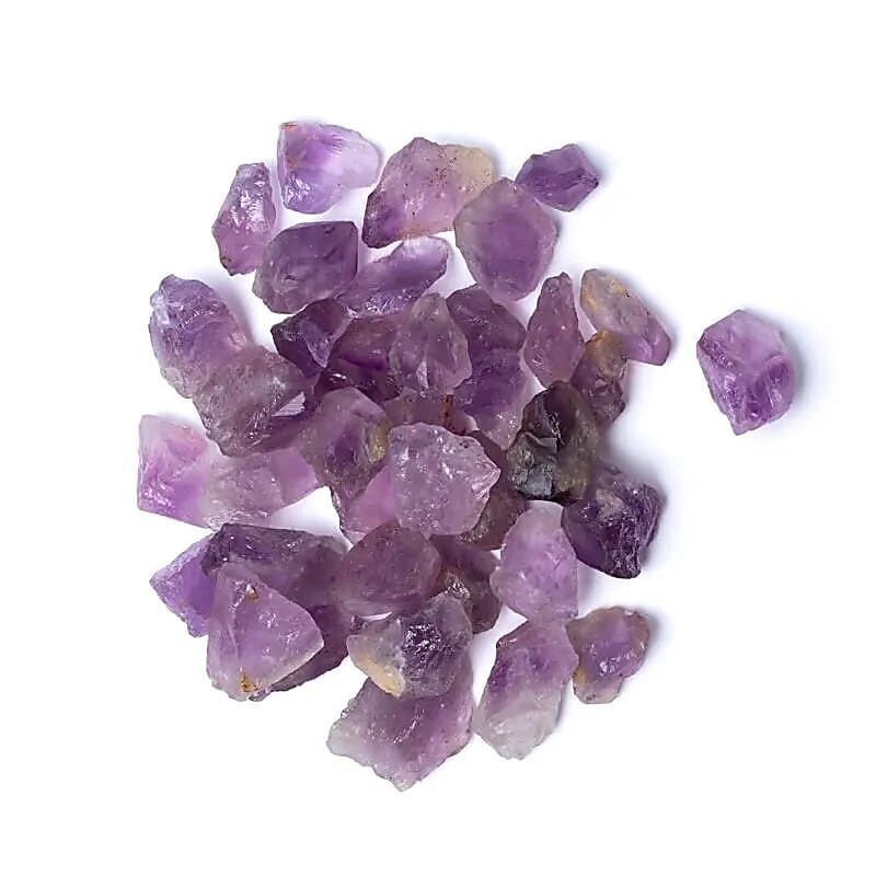 Amethist brokken ruw, ca. 1000 gr. Edelstenen.