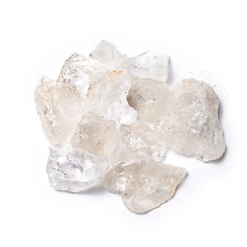 Bergkristal chips, 3 - 5 cm. ca. 1000 gr. Edelstenen.