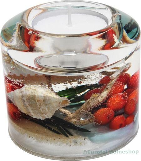 Sanddorn Coast Candela Mini, een Dreamlight waxinelichthouder van mond geblazen glas. Dreamlights.