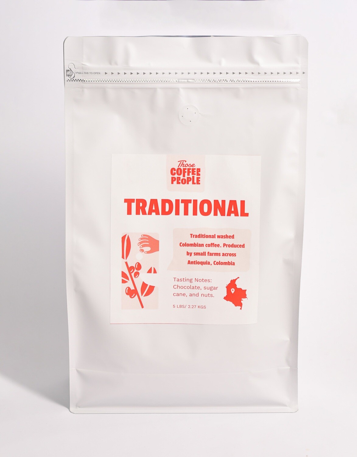 Traditional Bolivar Colombian Coffee | 5 lb Bag