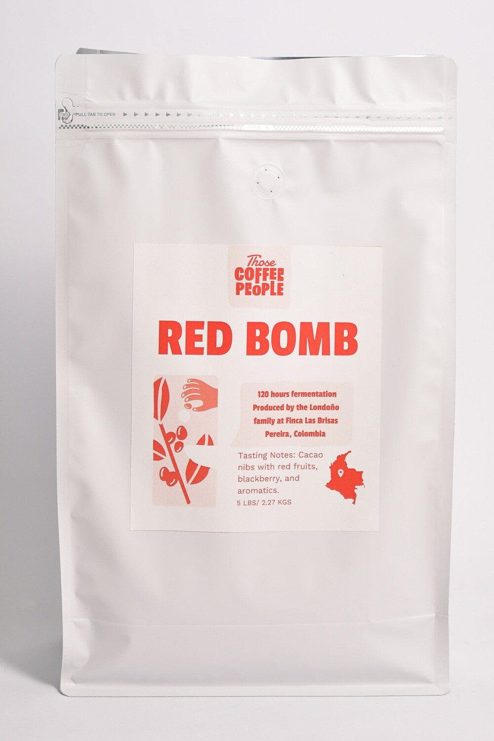 Red Bomb | 120 Hours Fermentation | 5 LB Bag