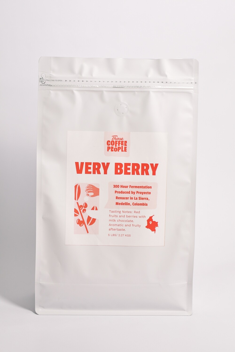 Very Berry 300 Hours Fermentation 5 LB Bag Coffee Of The Month