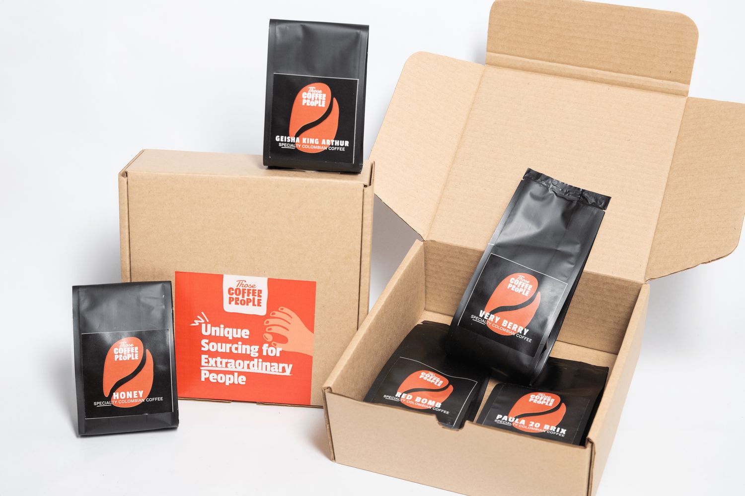 Green Coffee Sample Pack 5 x 200g Samples "I Know What I Want" A