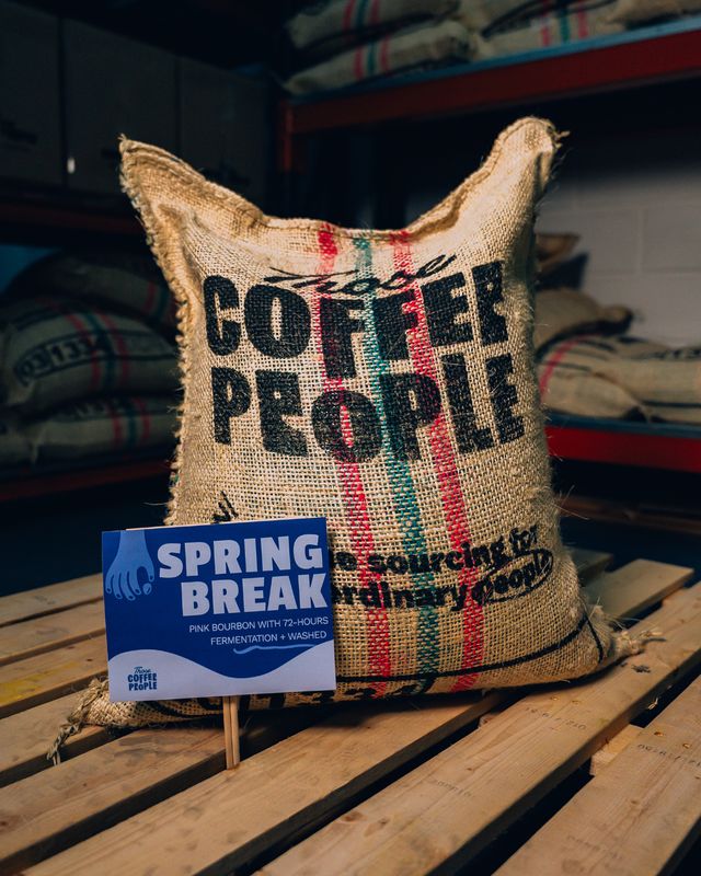 Spring Break | Green Coffee Sack | From 11.07 / LB