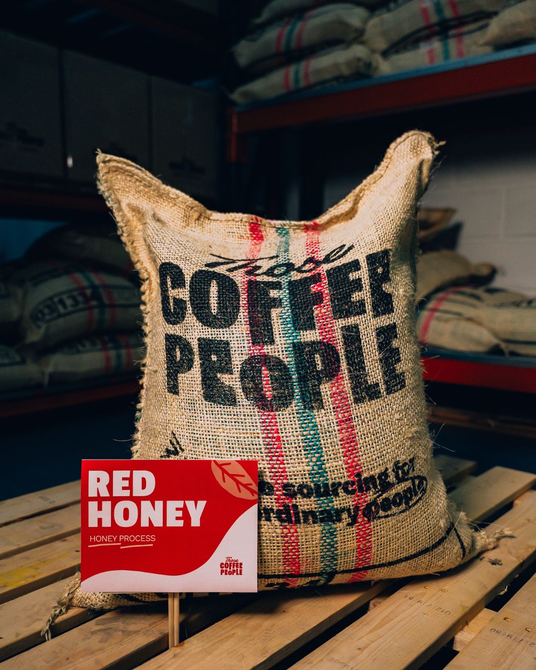 Red Honey | Green Coffee Sack | From 7.01 / LB