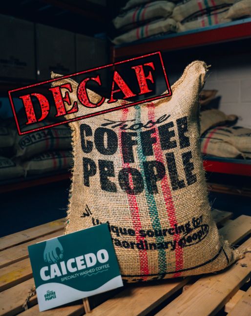Decaf Process | Caicedo Green Coffee Sack | From 5.58 / LB