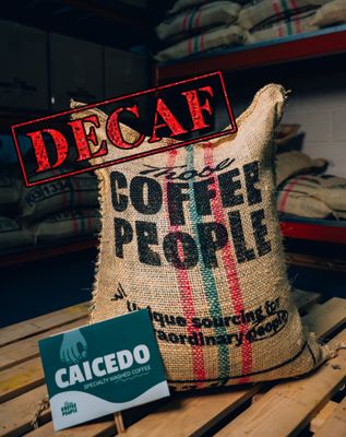 Decaf Process | Caicedo Green Coffee Sack | From 5.58 / LB