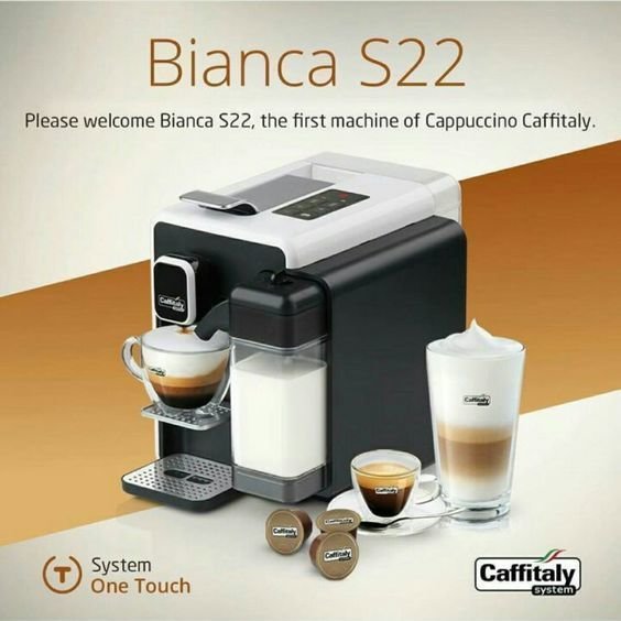 Caffitaly BIANCA S22 コーヒーメーカー Caffitaly System - BIANCA S22 Espresso Machine for Original