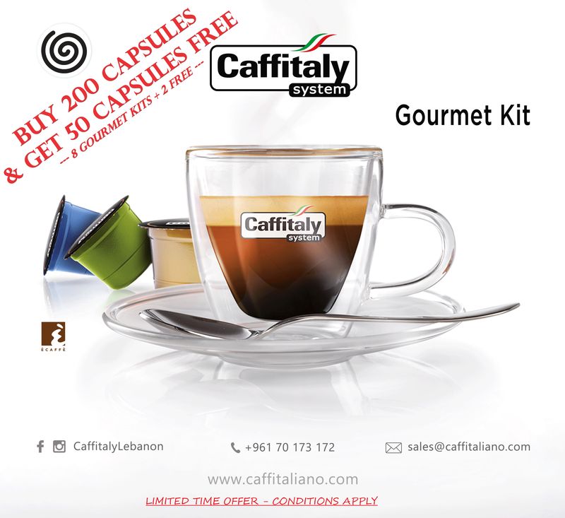 8 GOURMET KITS (1x25) = 200 CAPSULES