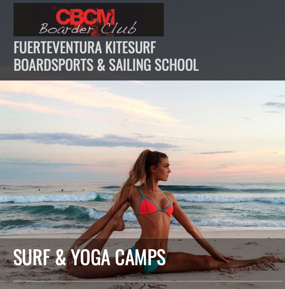 SURF  & YOGA CAMPS FUERTEVENTURA 
From 845 €   (7 nights + 5 x 3H Surf + 5 x 1H Yoga) * Flight not included