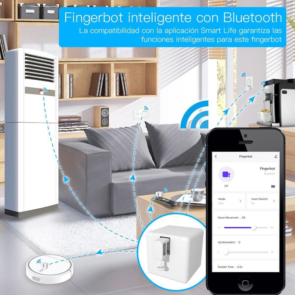 Tuya Smart Fingerbot Switch Smart Life App Button Pusher Bluetooth