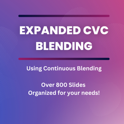 Expanded CVC Blending - Continuous Blending