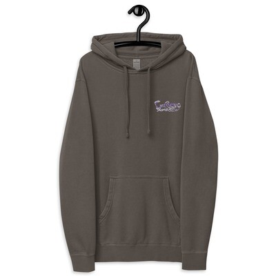 Purple Cuckoo pull-over hoodie unisex