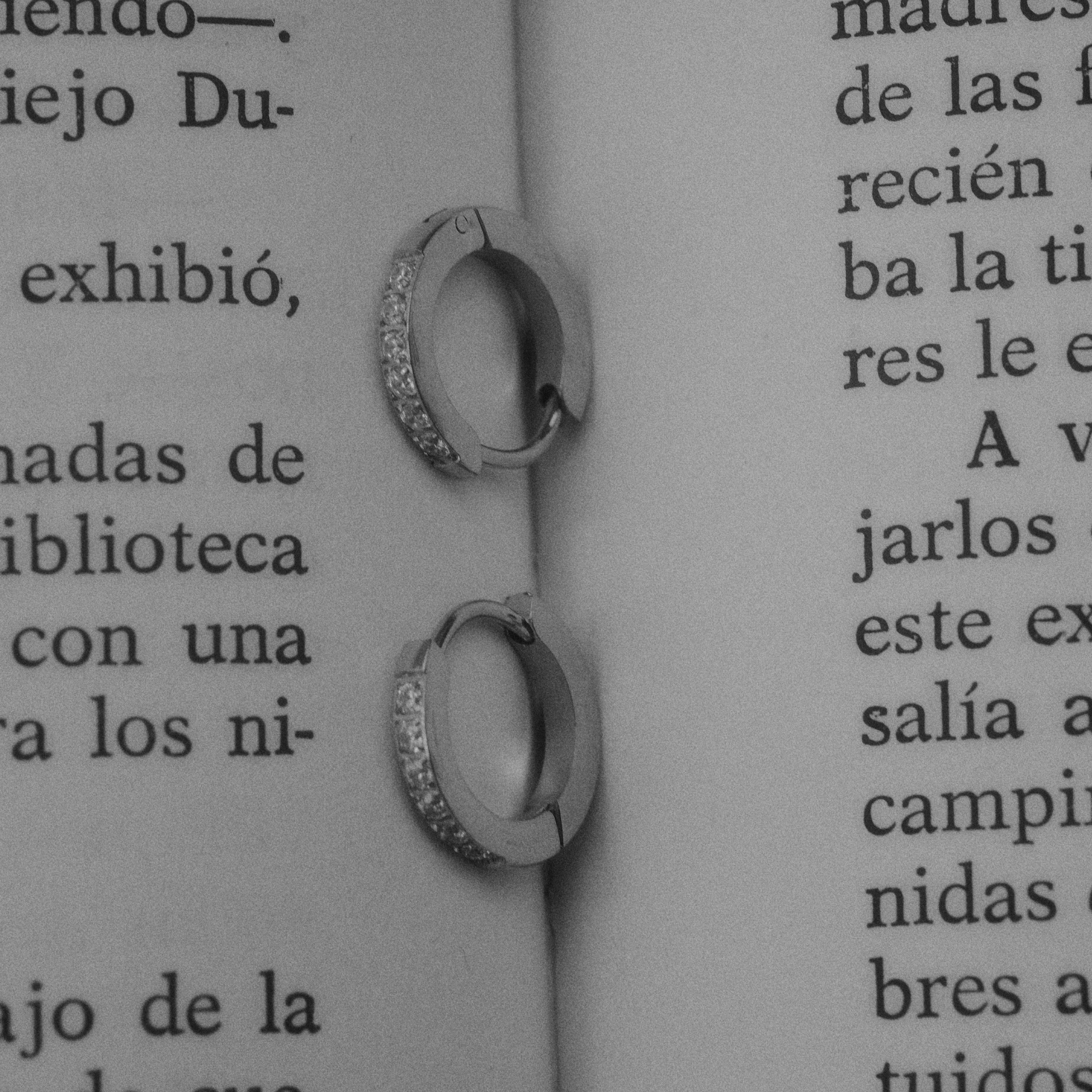 Pendientes Caneliñas PLATEADO