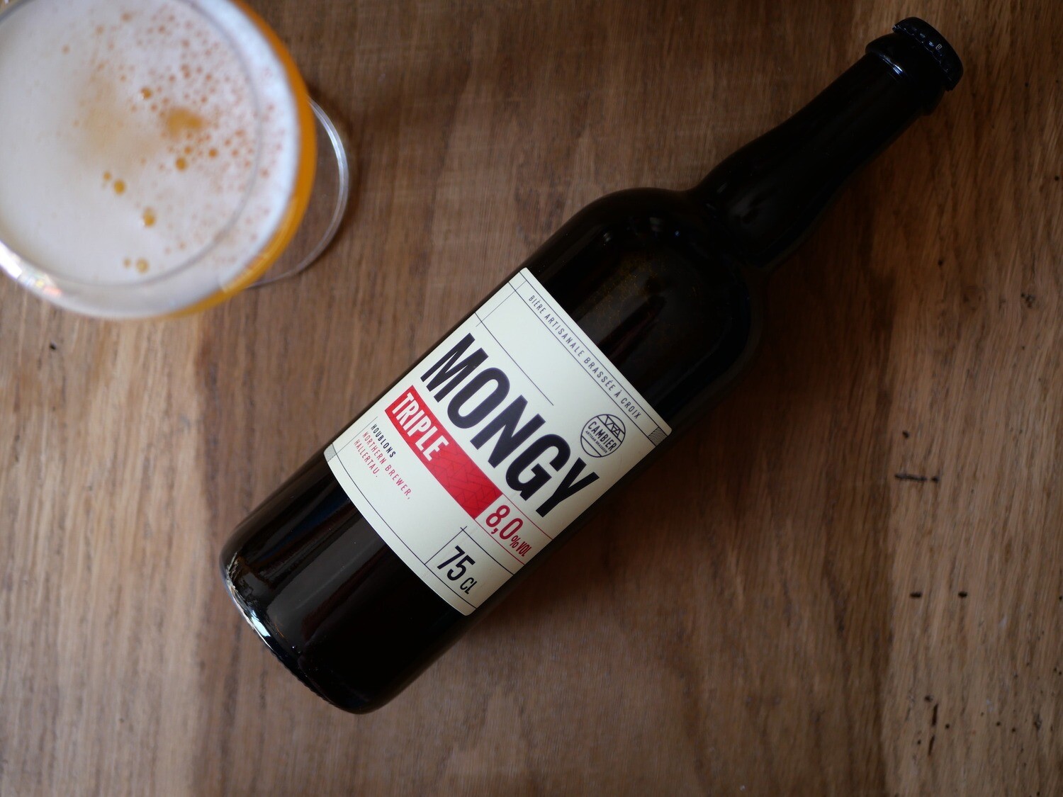 Mongy Triple - Brasserie Cambier (75 cl)