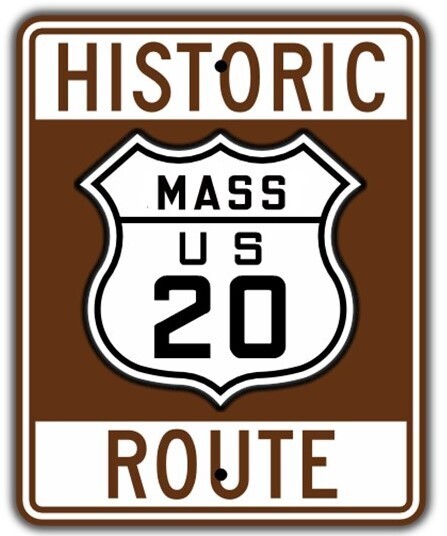 Historic Route 20 Sign SMALL