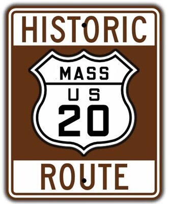 Historic Route 20 Sign SMALL