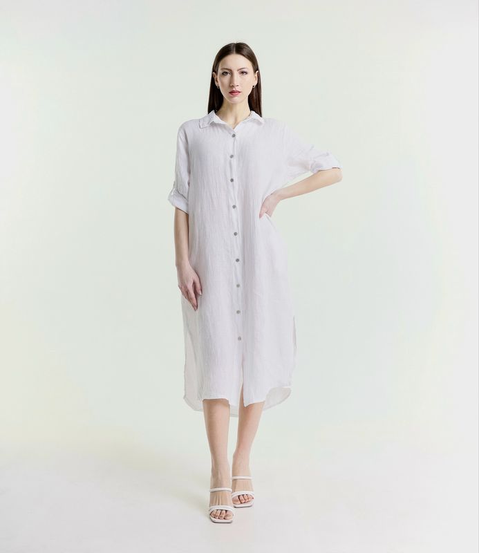 Damenkleid 100% Leinen