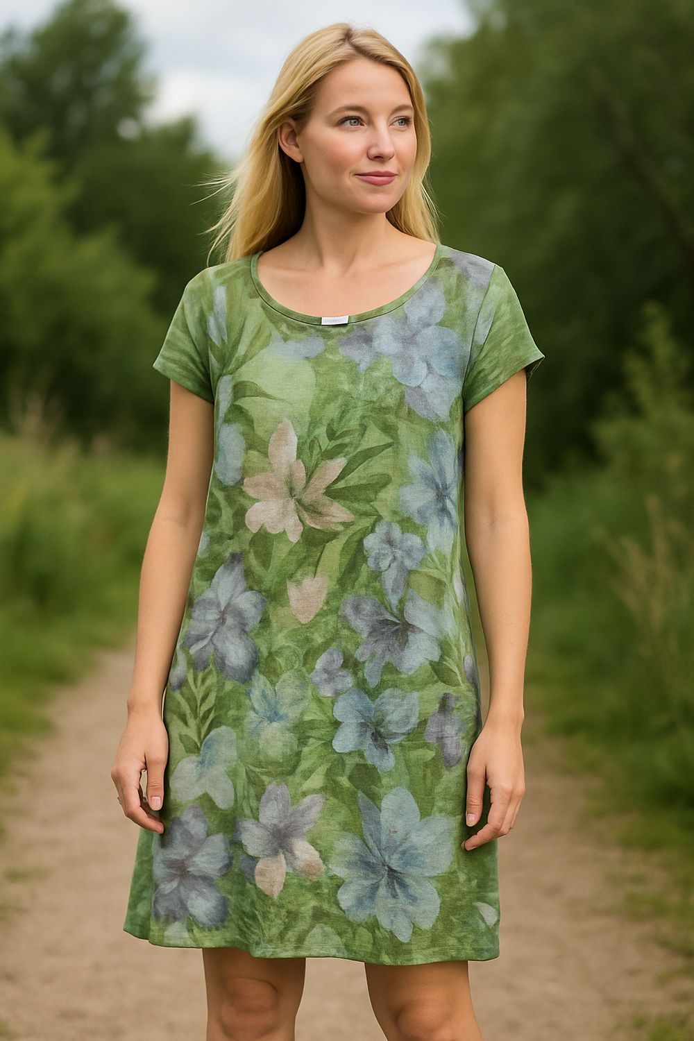 Leinen Kleid