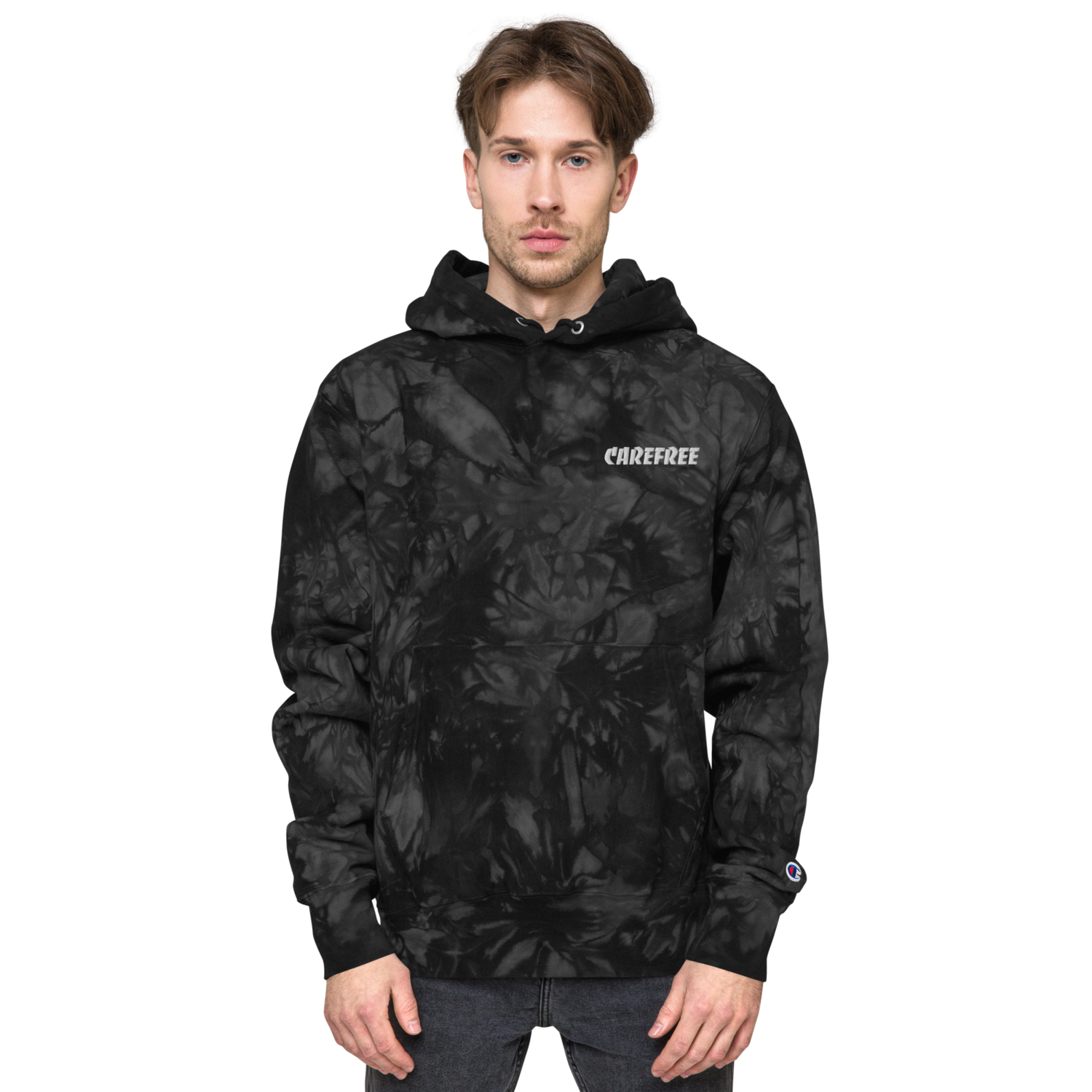 CAREFREE Tie-Dye Hoodie