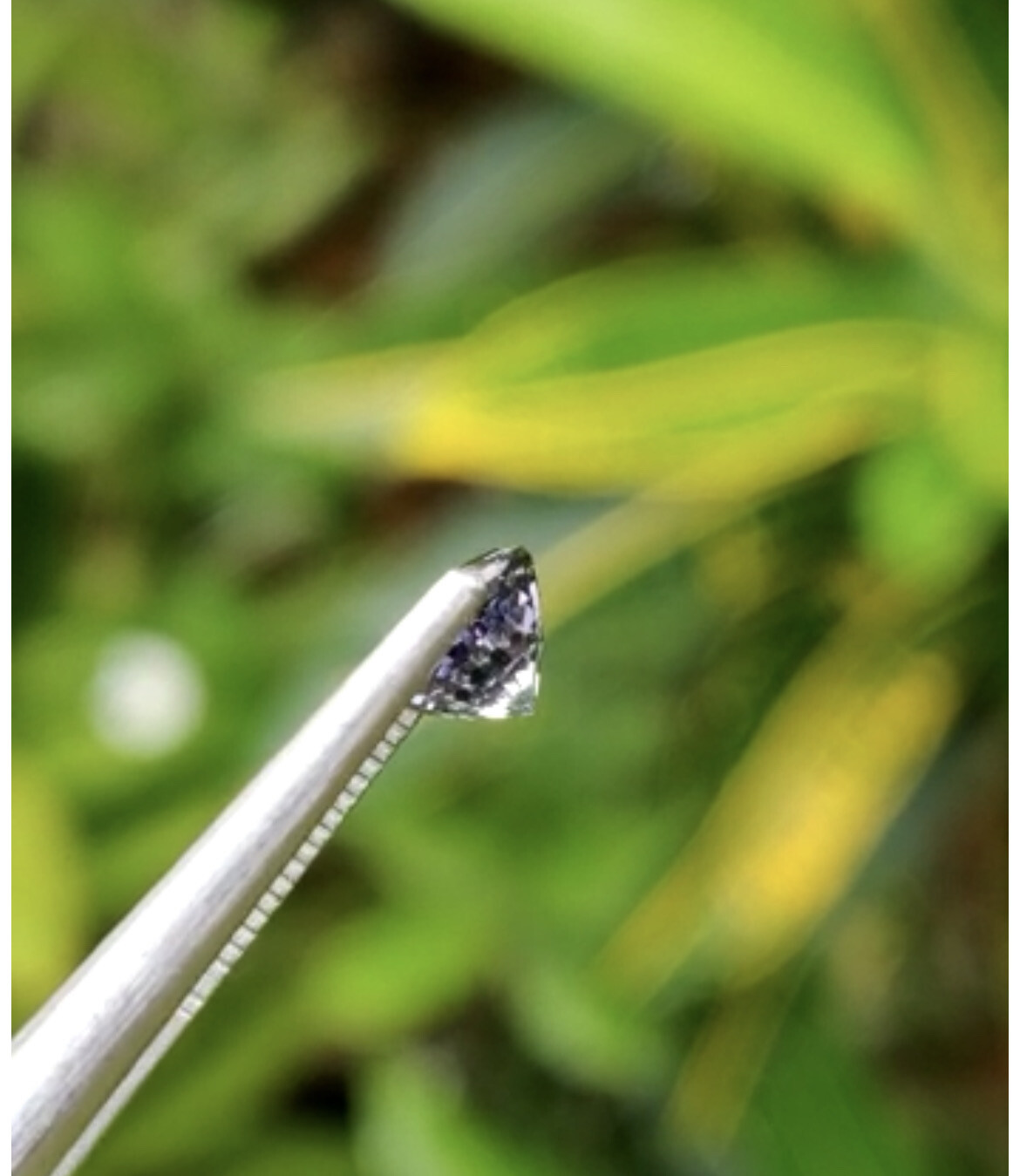 Violet Round Spinel