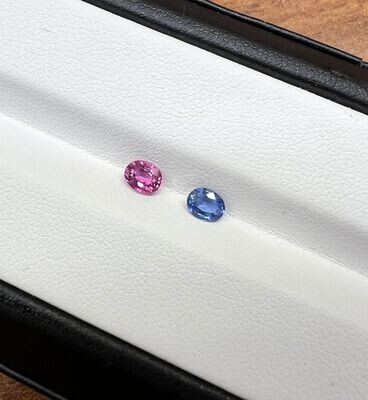 Natural Sapphire Pair