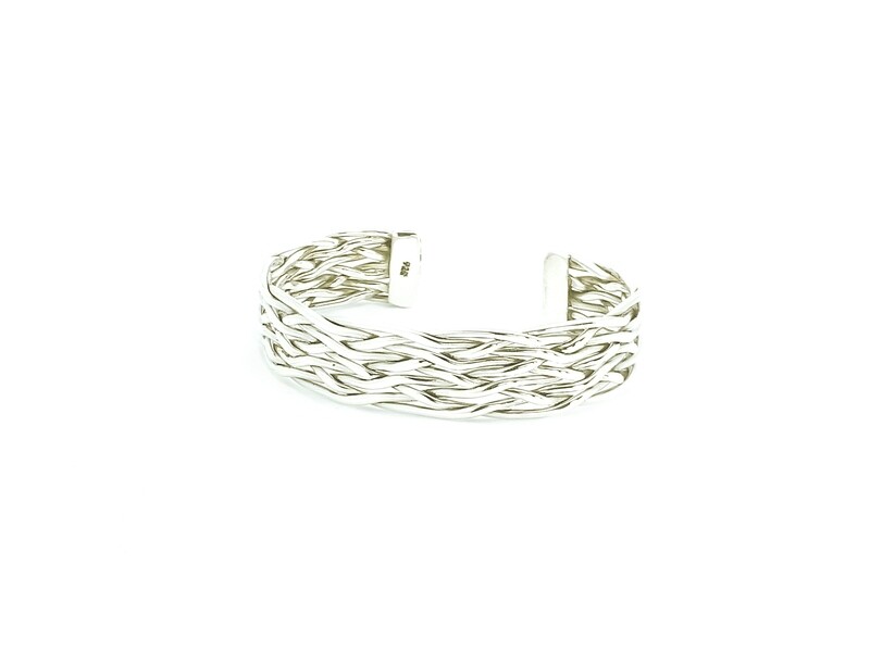 BRAZALETE DE PLATA FINA