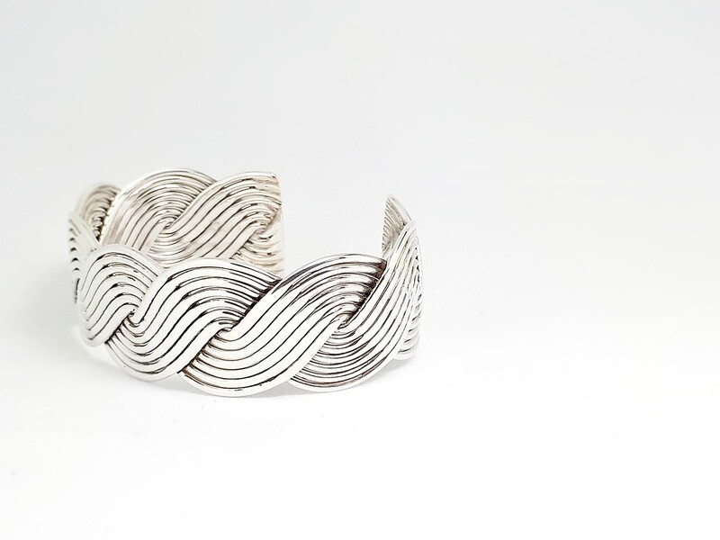 BRAZALETE DE PLATA FINA