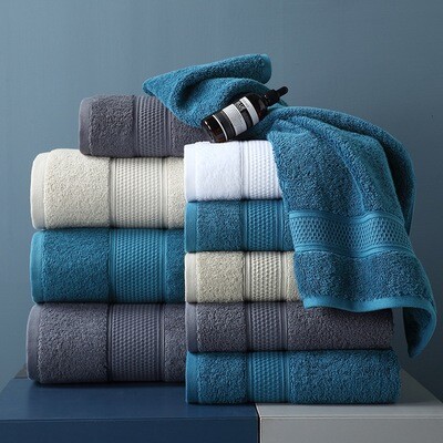 Beauty Salon Towel Bath Towel Face Towel Cotton Absorbent Thickening Factory Direct Sales Sweat Steaming Foot Massage Bath Towel Bath Towel