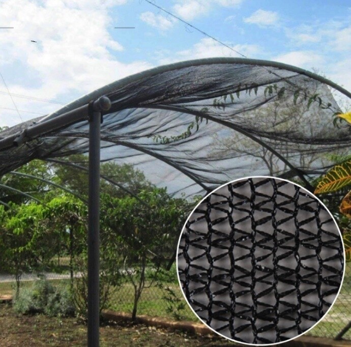 60% Agricultural Uv Protection Black Shading Net Garden Agriculture Greenhouse Hdpe Sun Shade Net sunblock shade cloth roll