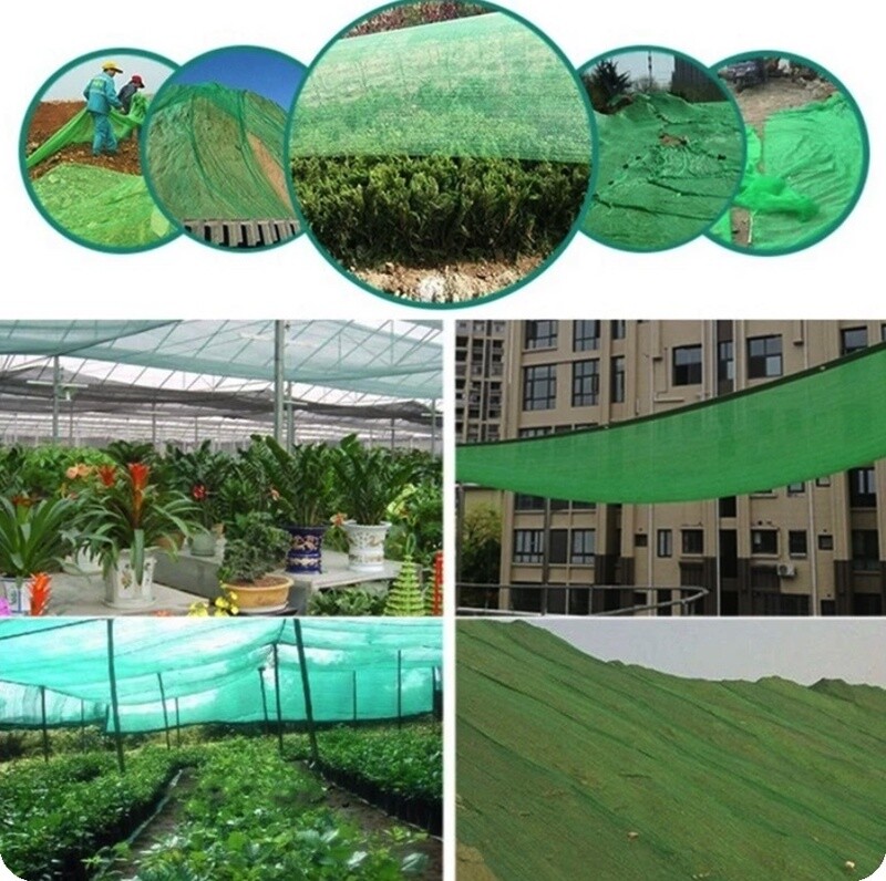 Agricultural vegetable greenhouse covers Uv Protection Heat Insulation Black Sun Shading Net