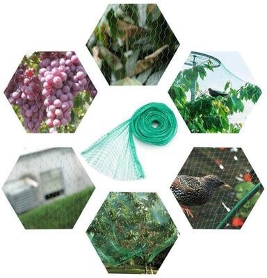 Agricultural Bird Mist Nets Anti Bird Netting For Garden Catch Bird Mesh with 2/4/6pockets