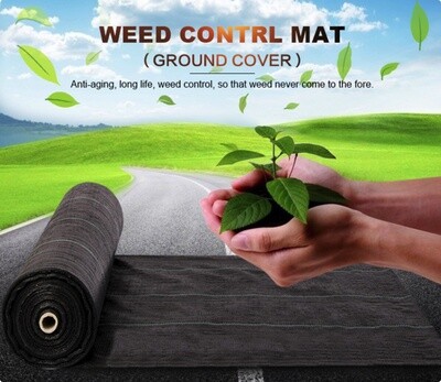 Weed Barrier Landscape Fabric Heavy Duty, Dual-Layer Premium Garden Landscaping Fabric, Ground Cover Weed Control Fabric Outdoor Weed Mat Garden Lawn Fabric （2.5x100m）8.20*328.08ft