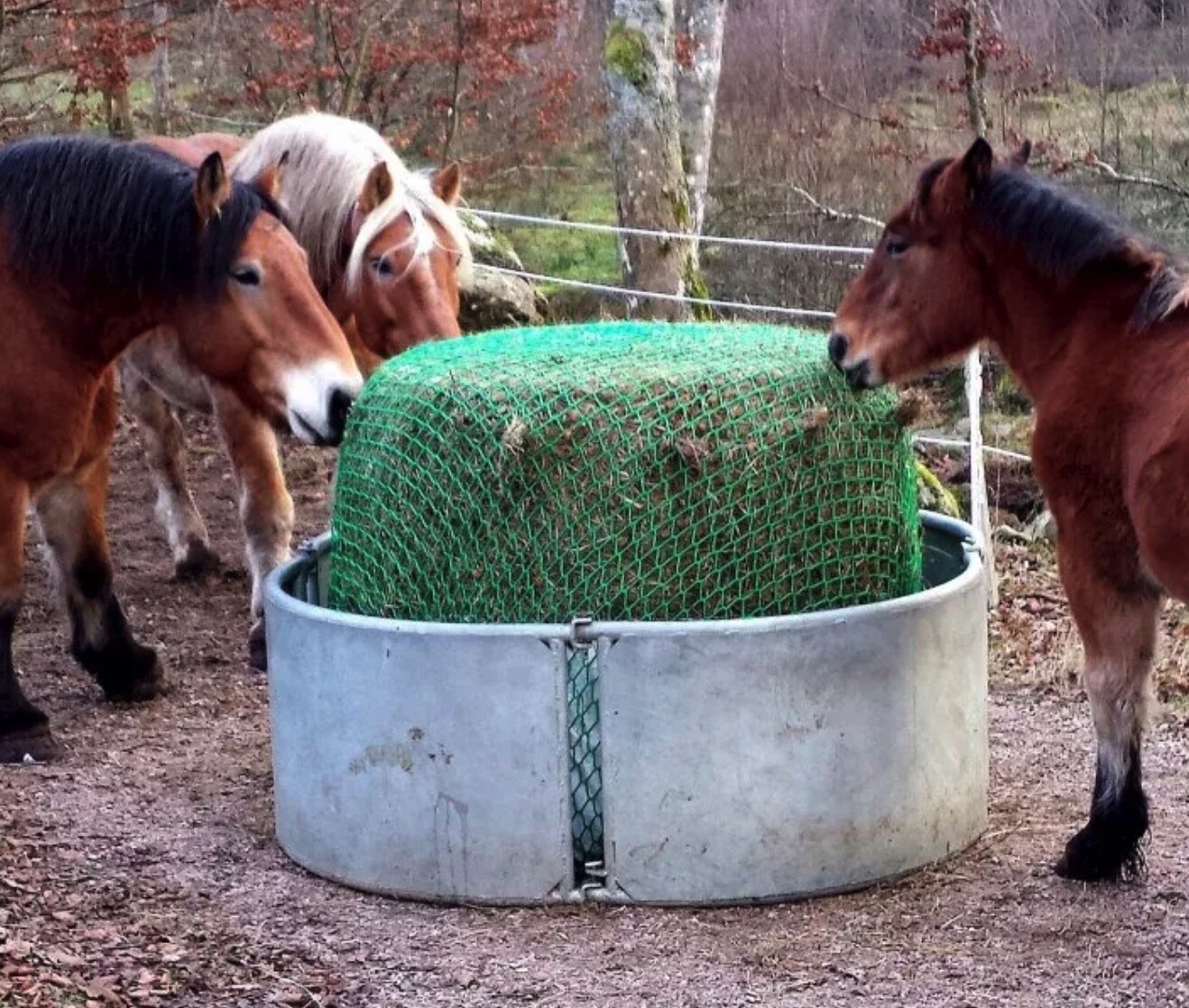 5x5f with 1.18''holes Round Bale Hay Net Uv Stabilized Cheap Price Hay Net 