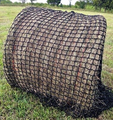 5.2x5.2ft 1.9 5.2x5.2ft 1.9" Hole Thick Bale Knotless Large Hay Feeder Hay Bags for Horses Black Feeding Supplies for Horses Goat Cattle Equine Stalls Barn Feed Decoration