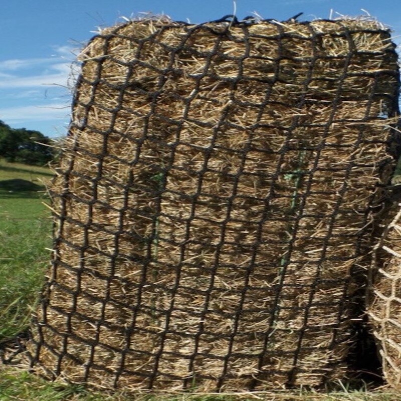1.6'' hole,47 1.6'' hole,47" x 20" x 20"Hay net slow feeder for large square bales/square bale net/arge square bale slow feed hay net mesh size 4x4cm