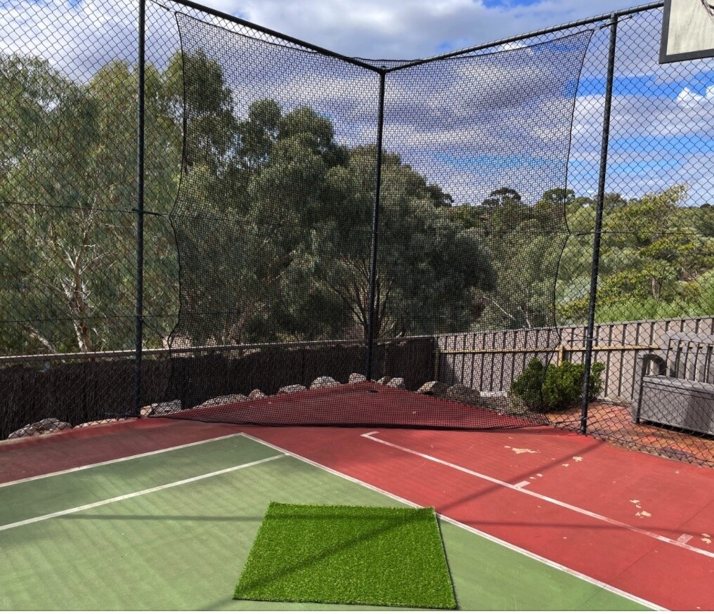 2'' hole, 1x1m(3.2x3.2ft) knotted Nylon Cricket Practice Net,Golf Knotless Netting,Sports Nylon Netting mesh size 5x5cm