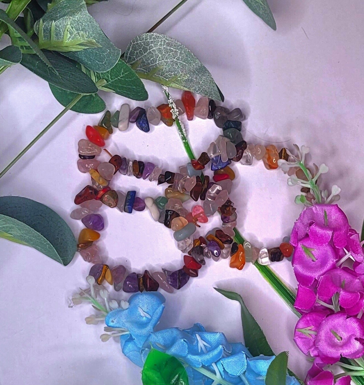 Mental health crystal bracelet
