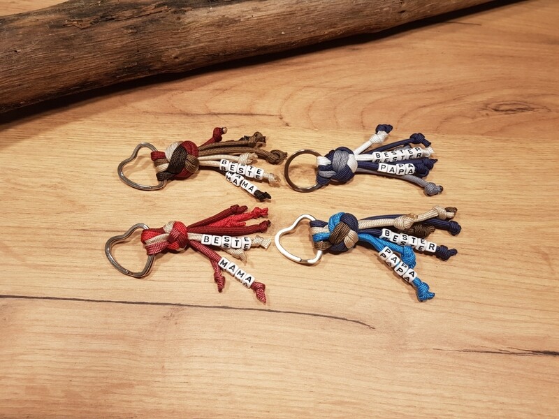 Schlüsselanhänger Diamantknoten