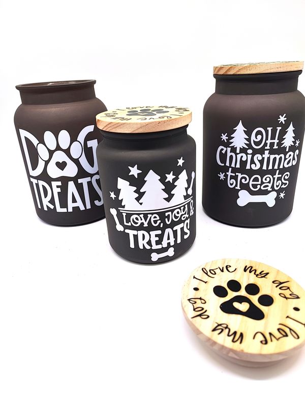 Leckerliglas  Weihnachtsmotive