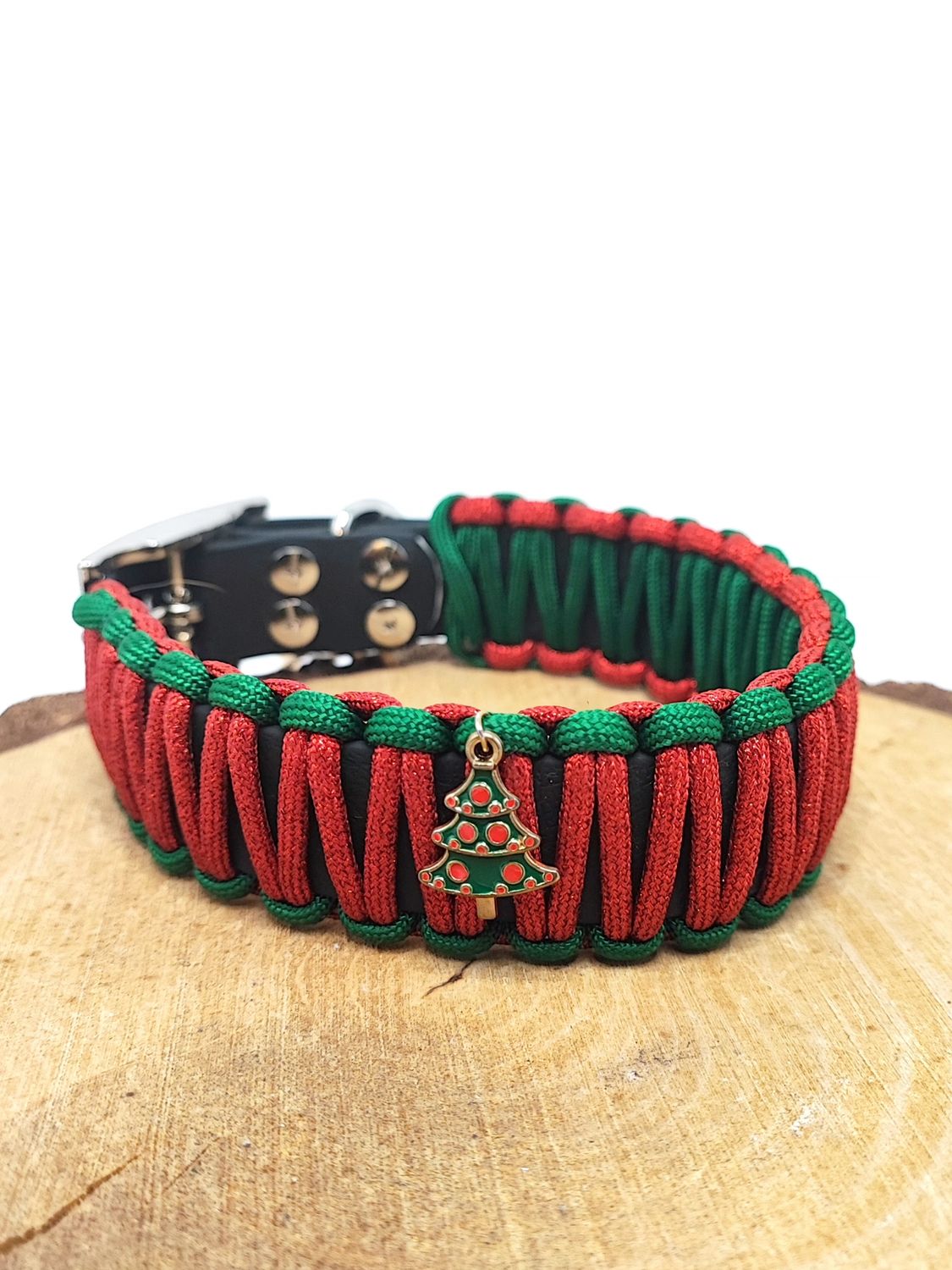 Weihnachtshalsband Glitzer