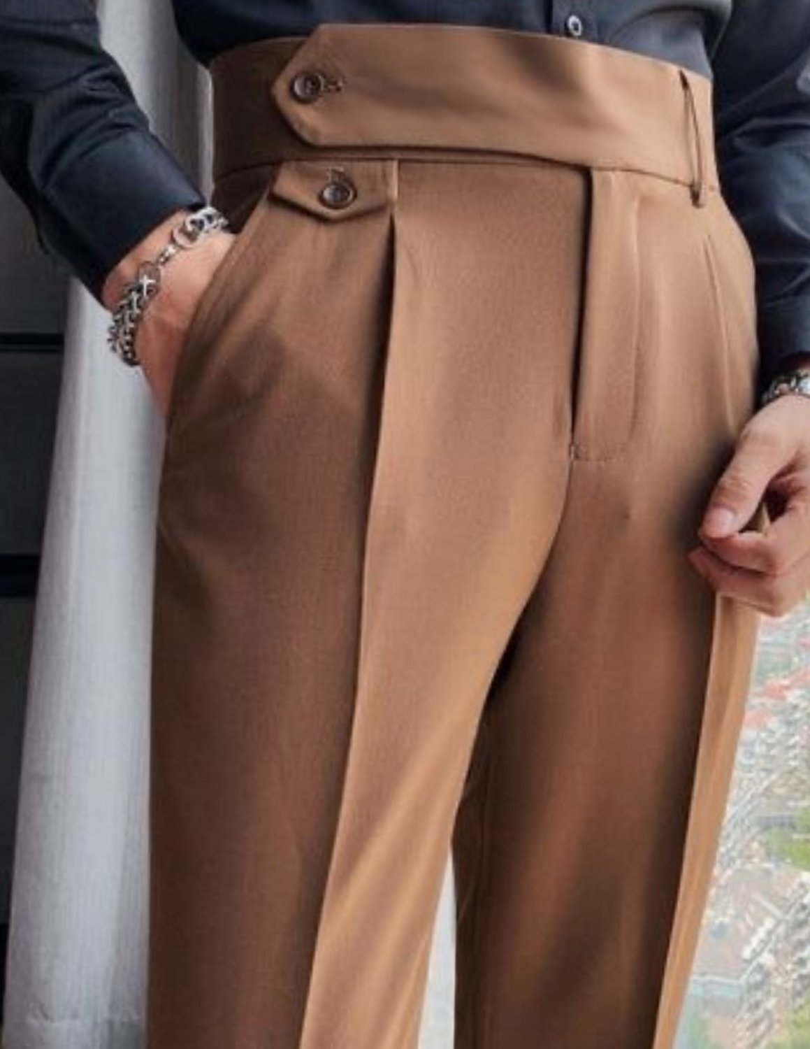 Inspired Vintage Buckle - Business Formal Pant