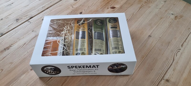 Gaveeske 3 pølser+Flatbrød