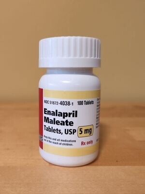 Enalapril 5mg - 100 tablets
