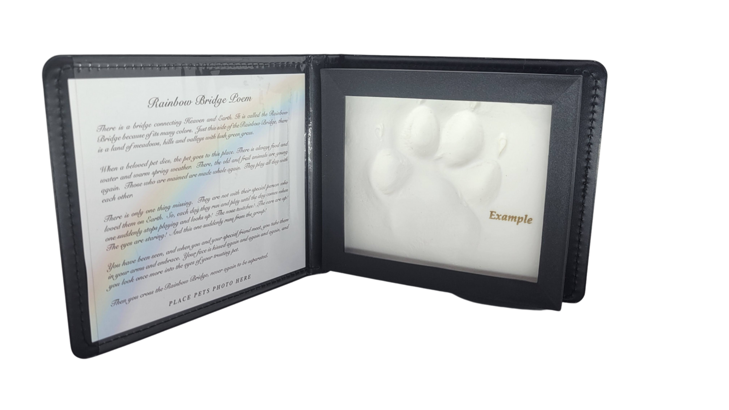 Shadow Box Paw Print