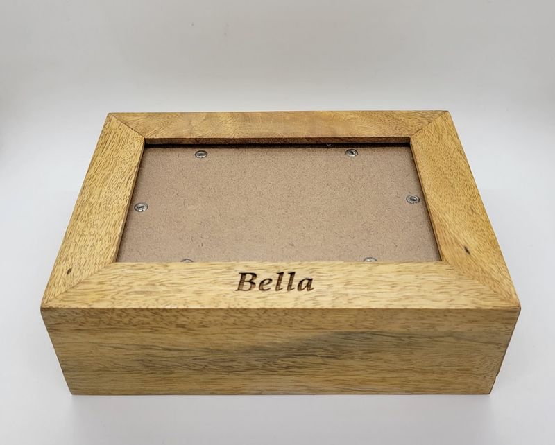 Mango Wood Photo Urn