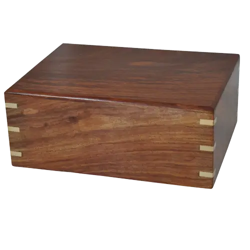 Brass Corners Urn (without photo slot)